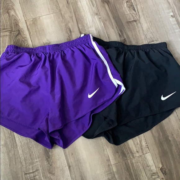 nike mens split running shorts